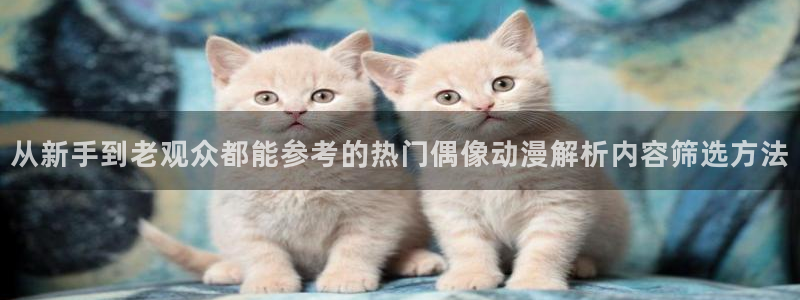 2026YY漫画高分推荐:从新手到老观众都能参考的热门偶像动漫解析内容筛选方法配图